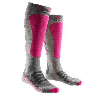 Skarpety X-Socks Ski Silk Merino Lady Grey Fuchsia G361 2019  tylko w Narty Sklep Online