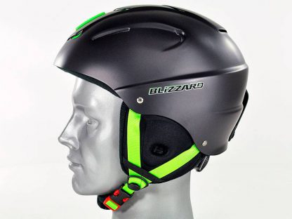 Kask Blizzard Mega Ski Helmet Black Matt/Lime  tylko w Narty Sklep Online