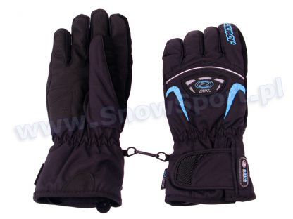 Rękawice Ziener GLENN AS Glove Ski Alpine (Black/Blue)  tylko w Narty Sklep Online