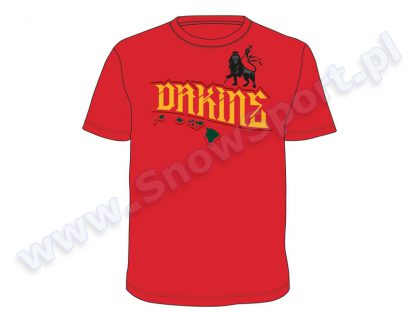 Koszulka Dakine Lion Tee Red  tylko w Narty Sklep Online